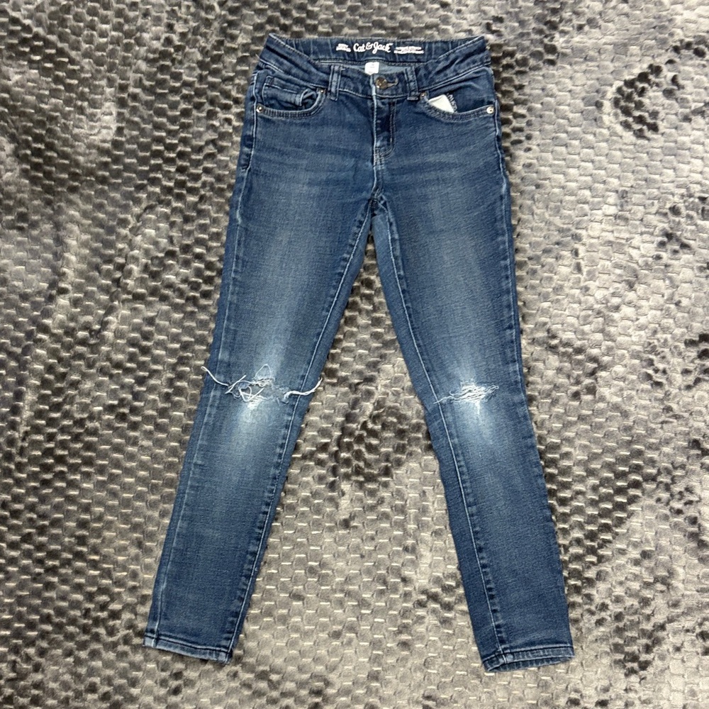 Cat & Jack Women's Dark Blue Skinny Jeans